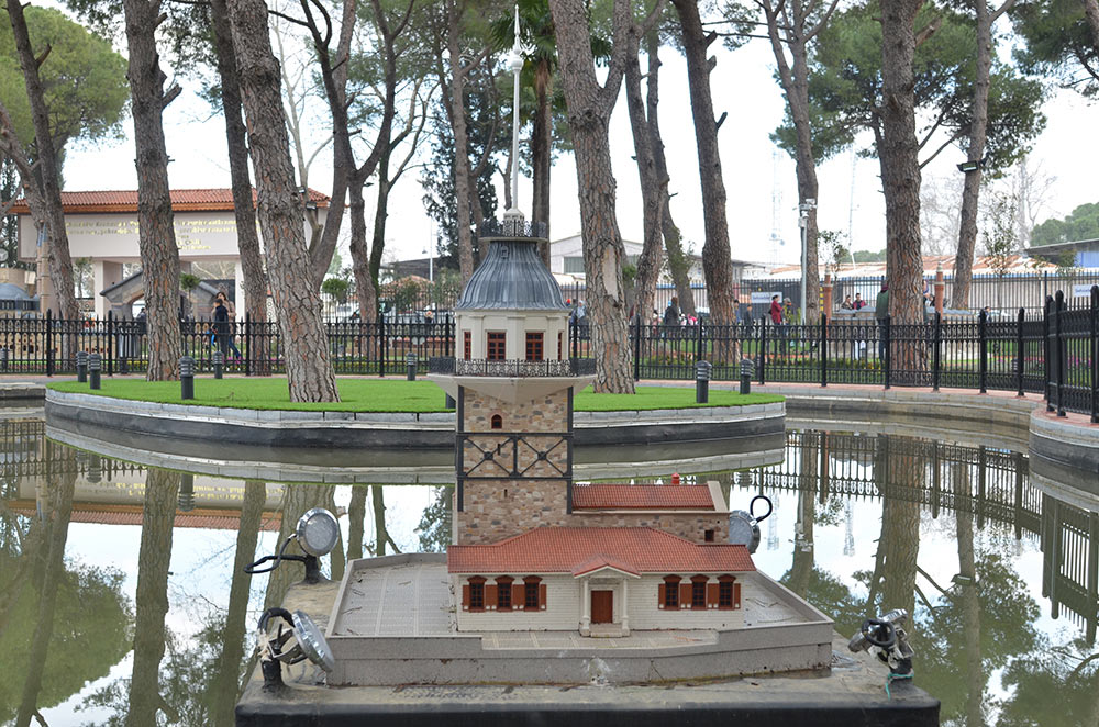 	 İstanbul Kız kulesi Minyatür Maketi